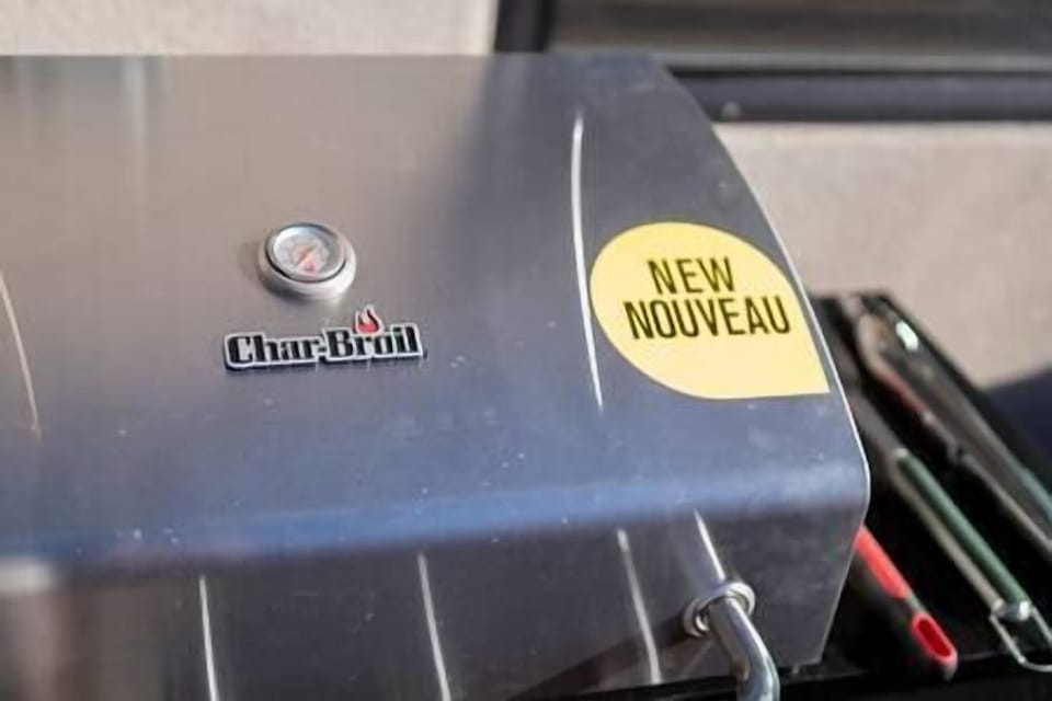 Private propane grill