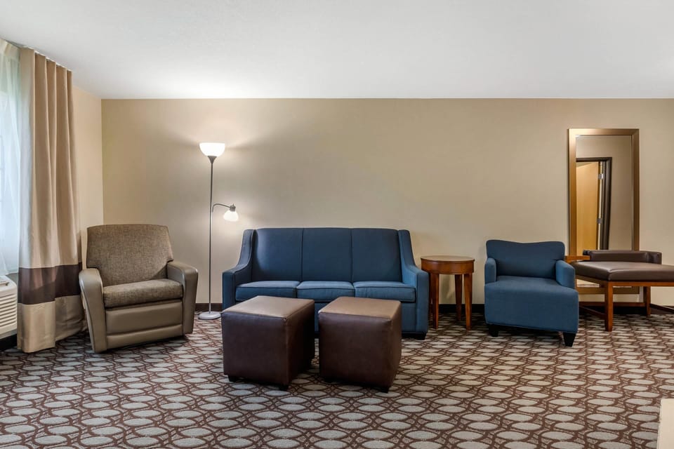 Suite, 1 King Bed with Sofa bed, Non Smoking | Iron/ironing board, free WiFi, bed sheets
