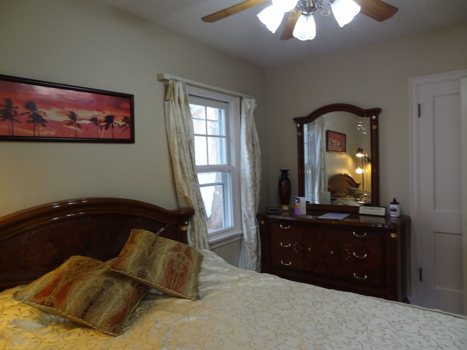 Master Bedroom with king bed