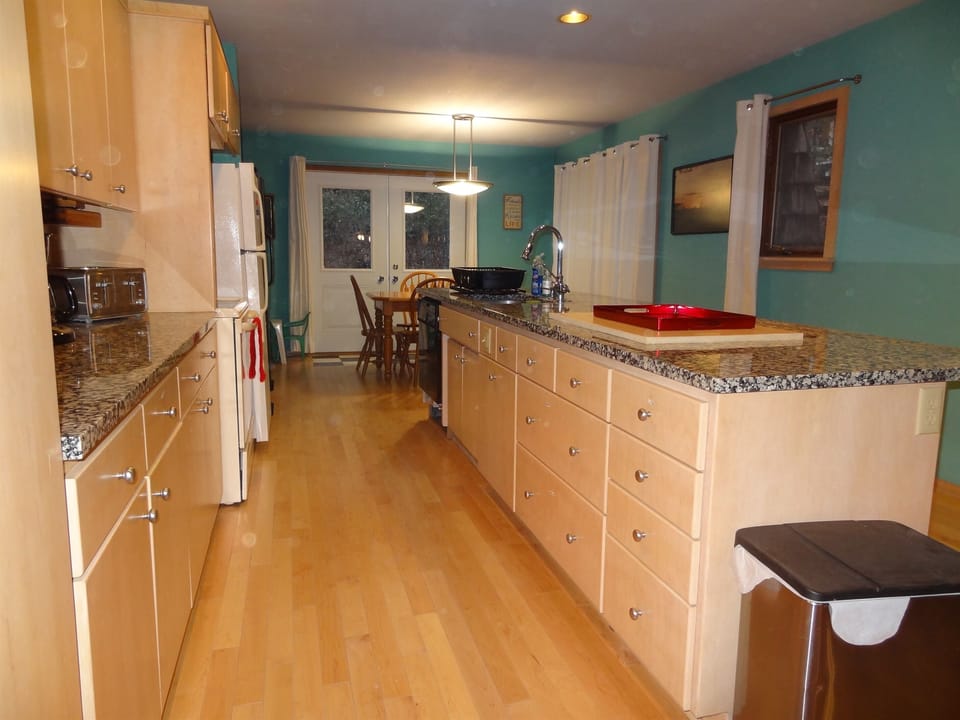 Kitchen stocked with most essentials