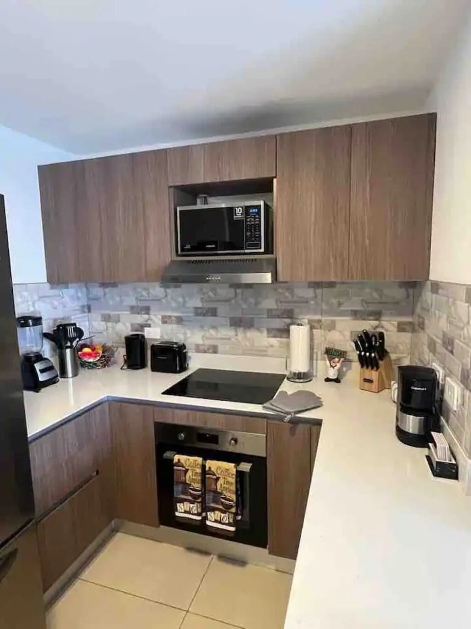Fully stocked kitchen for all your culinary needs.