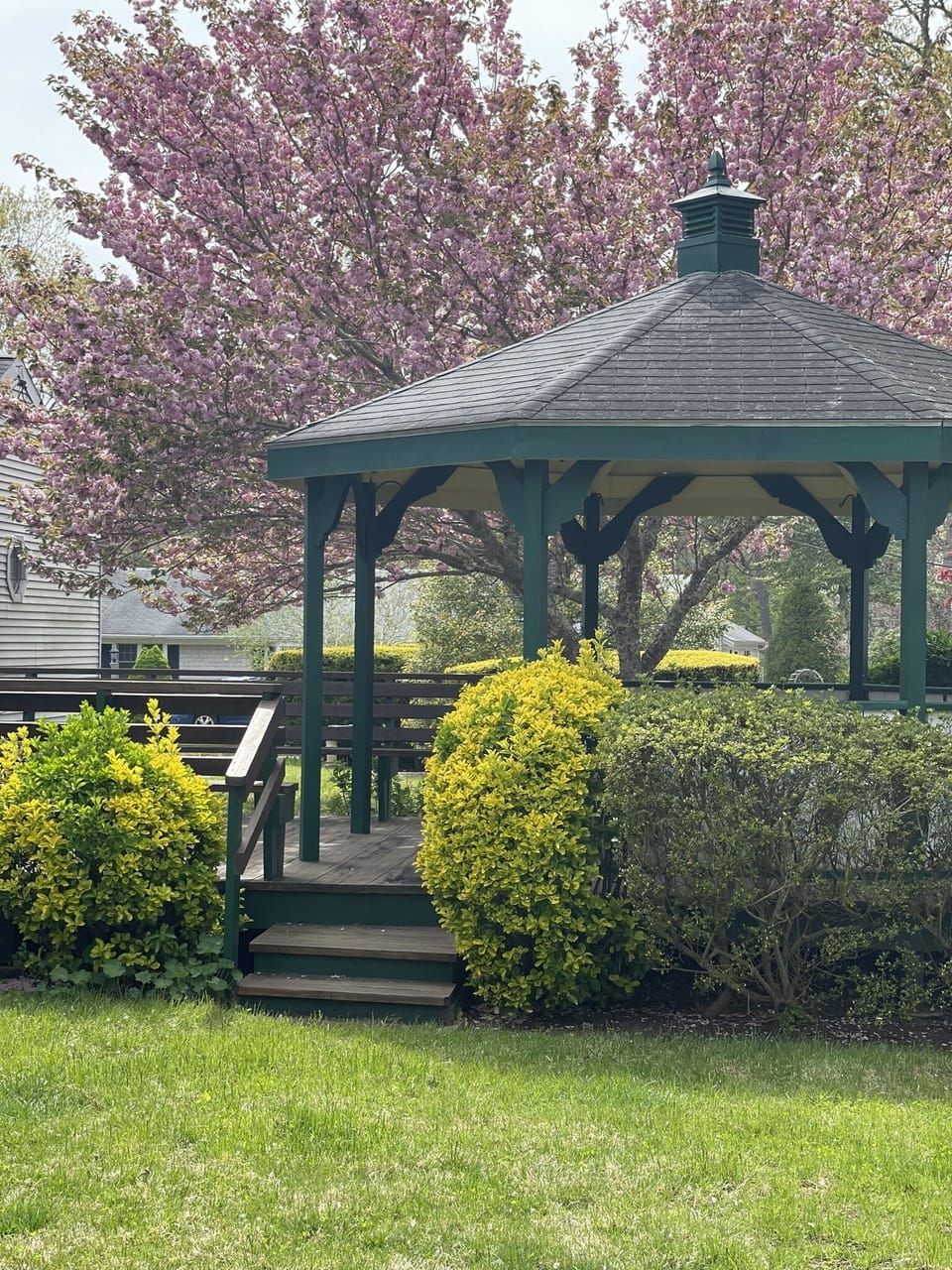 Fun times at the Gazebo! Perfect for barbecues & hanging out after the beach.