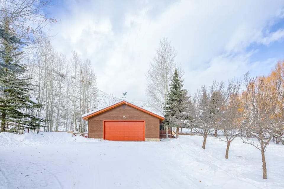 2 car heated garage.