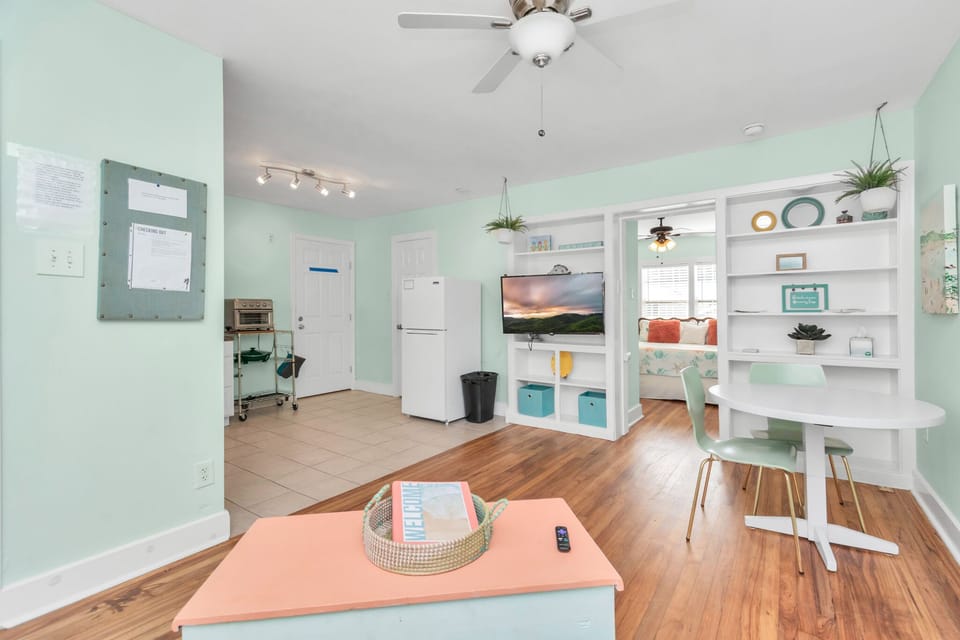 Open Living Room & Kitchen Area