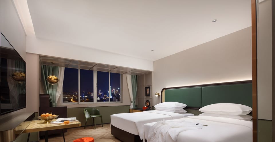 Superior Room, Multiple Beds | Premium bedding, down comforters, memory foam beds, free minibar
