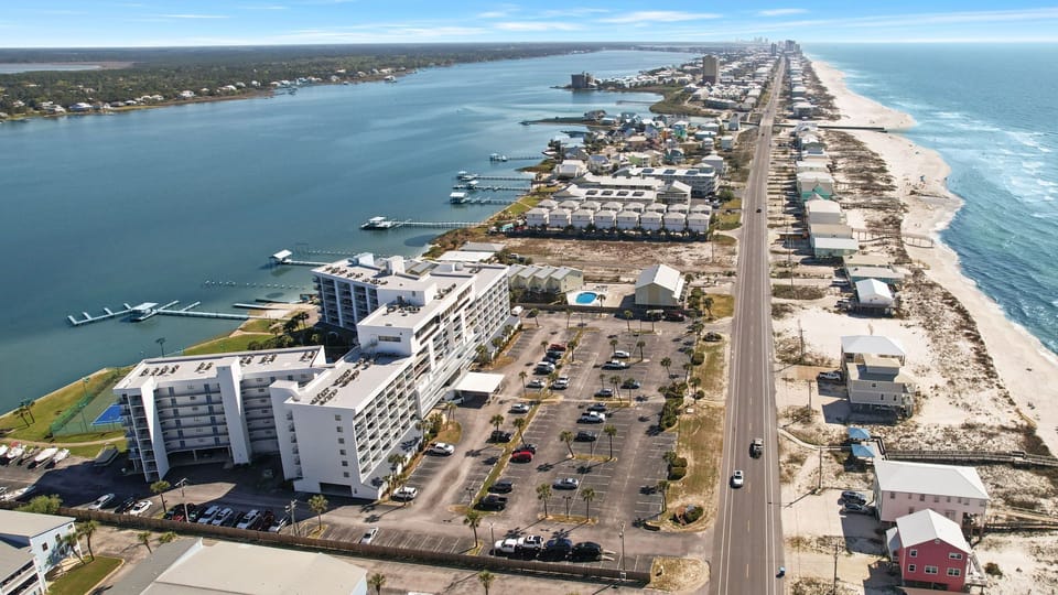 Gulf Shores Surf & Racquet - Drone Shot