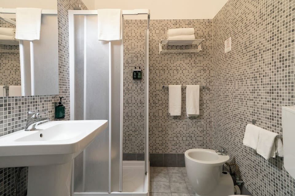 Triple Room | Bathroom | Hair dryer, towels