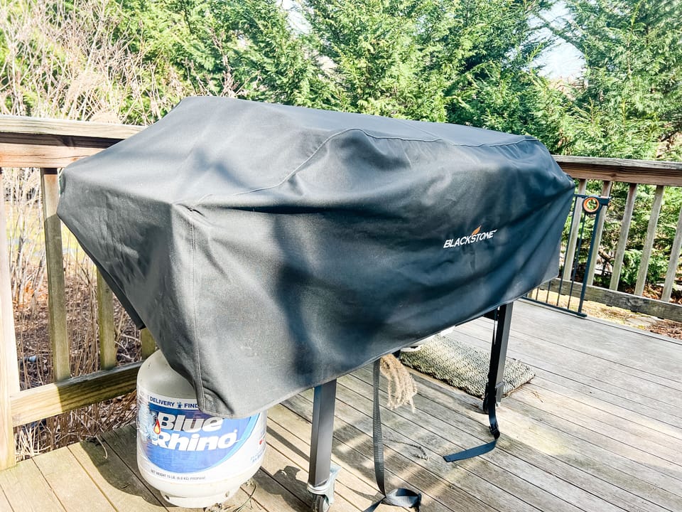 Enjoy using the Blackstone grill - the perfect flat top for all your meals