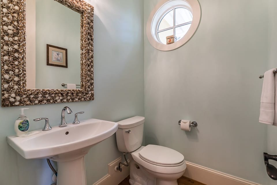 Hall bath