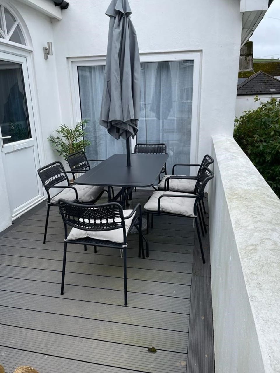 Patio for outdoor dining