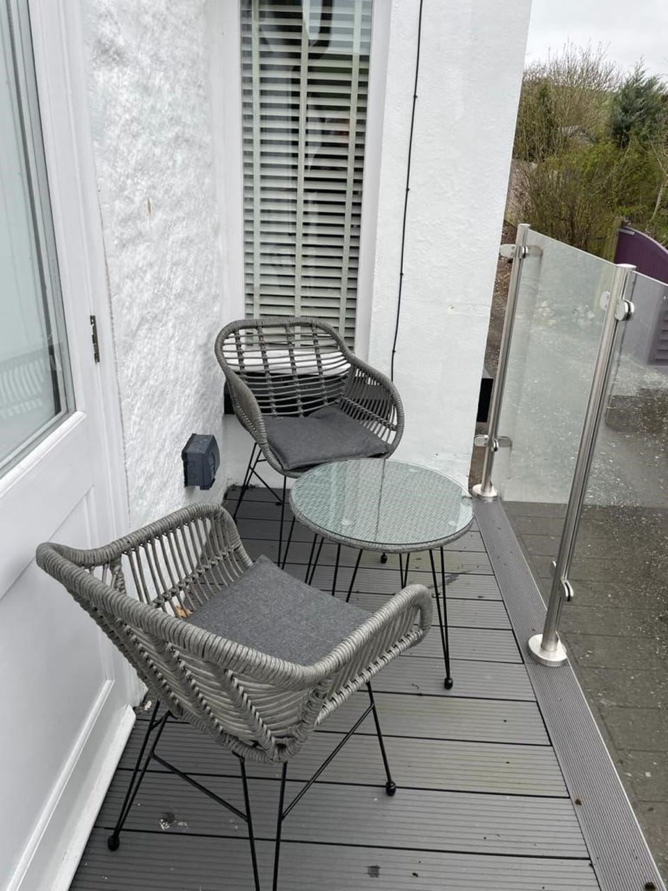 Balcony off master bedroom