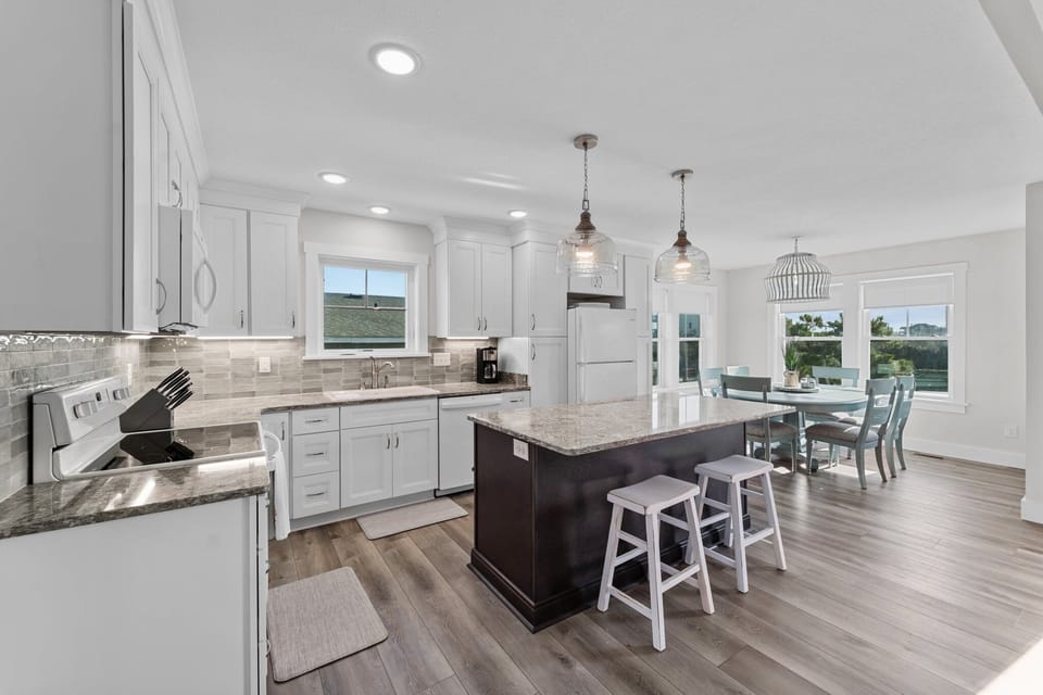 Kitchen on first floor.