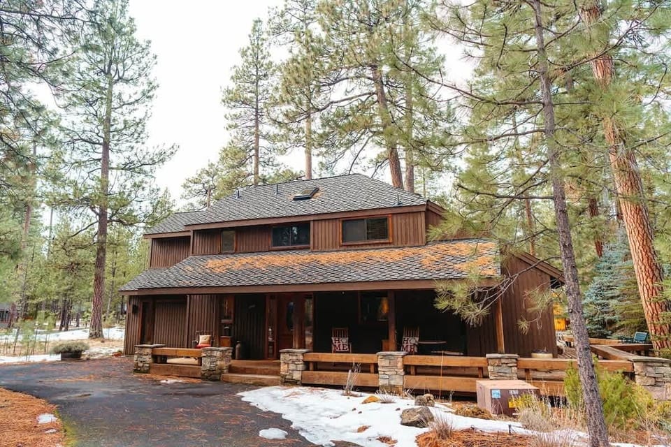 Our beautiful cabin centrally located on the Ranch.