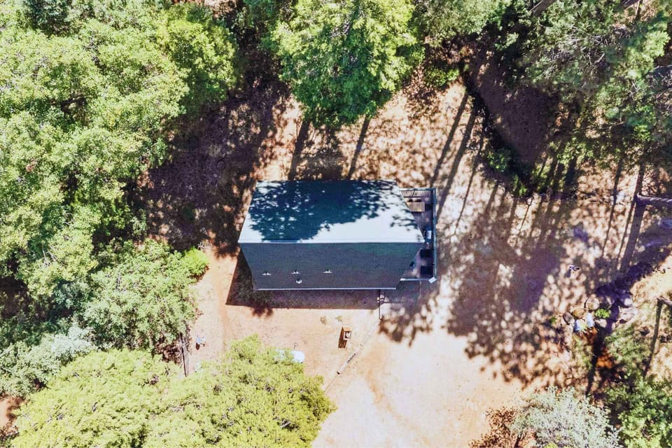Tucked beneath the canopy, the cabin feels miles from anywhere — just you, the forest, and endless tranquility.