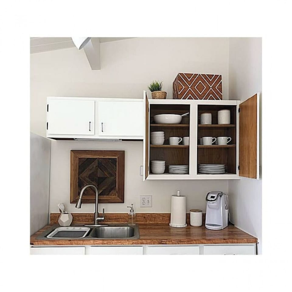 Bright, clean kitchen with all cookware, coffee, and amenities!  Just bring your bags and some fun friends or family!