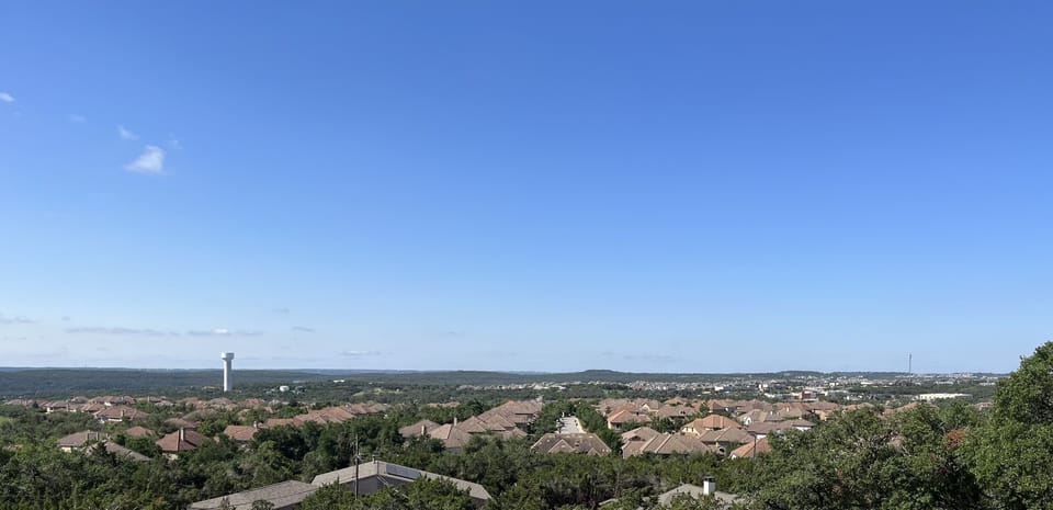 View out of the windows 