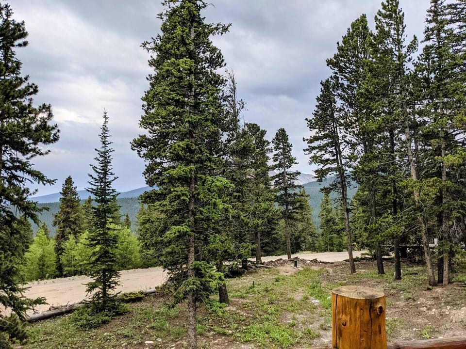 The views out from the house are fantastic