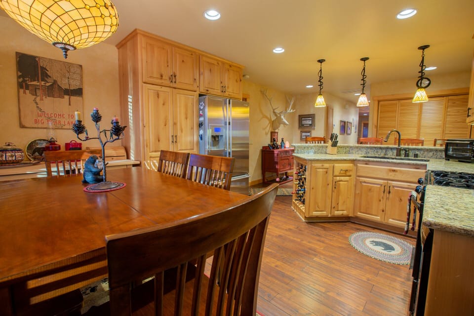 Fully equipped kitchen to cook a delicious meal