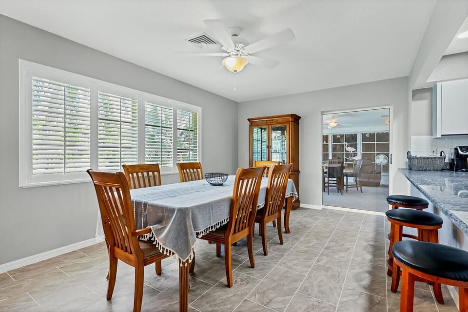 Dining room space