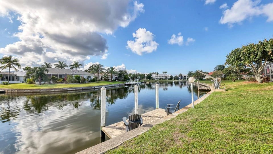 Canal with access to Charlotte Harbor