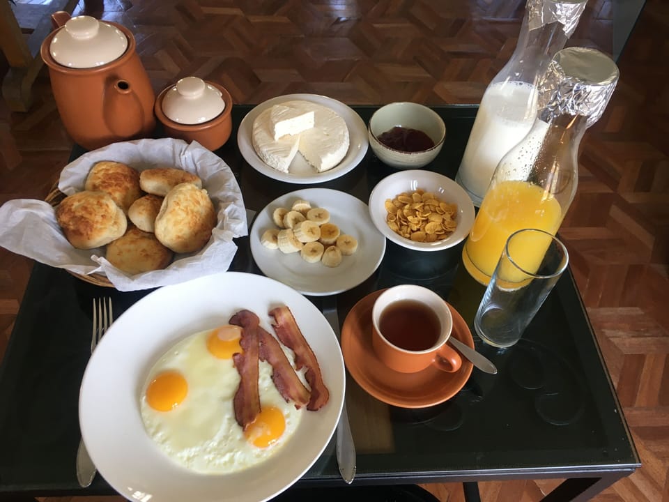 Free daily full breakfast