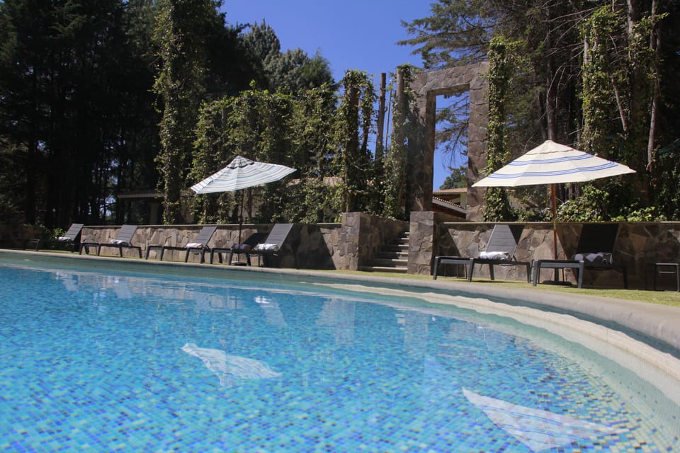Outdoor pool, open 9:00 AM to 5:00 PM, pool umbrellas, sun loungers