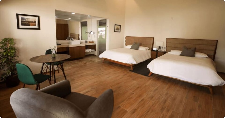 Deluxe Suite, 2 Queen Beds | 1 bedroom, Egyptian cotton sheets, premium bedding, down comforters