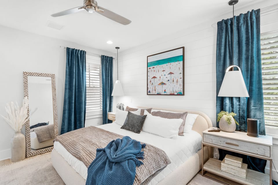 Master bedroom suite