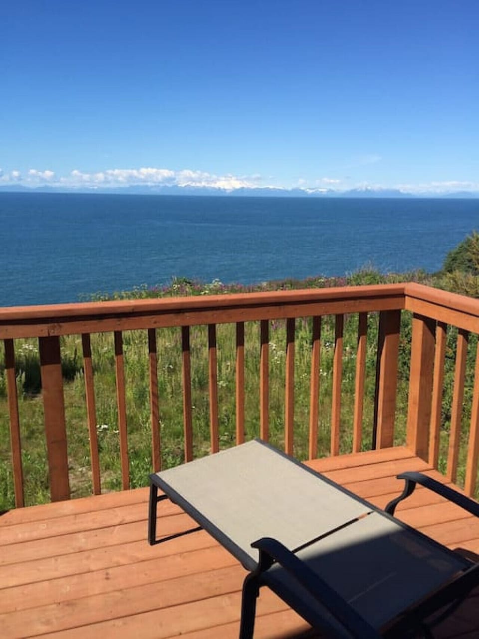 View from the Douglas cabin deck