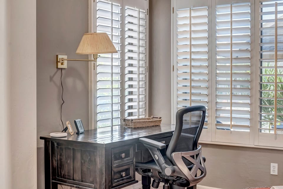 Bedroom 3/Office- Queen Size Sleeper and Desk Area