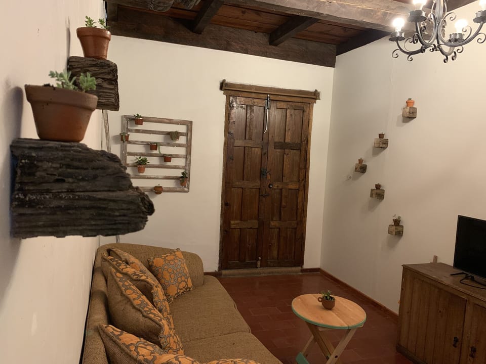 Family Apartment | Living area | 32-inch Smart TV with digital channels, TV