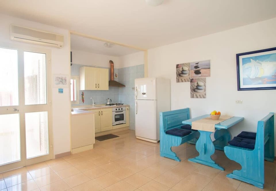 Kitchen and dining area