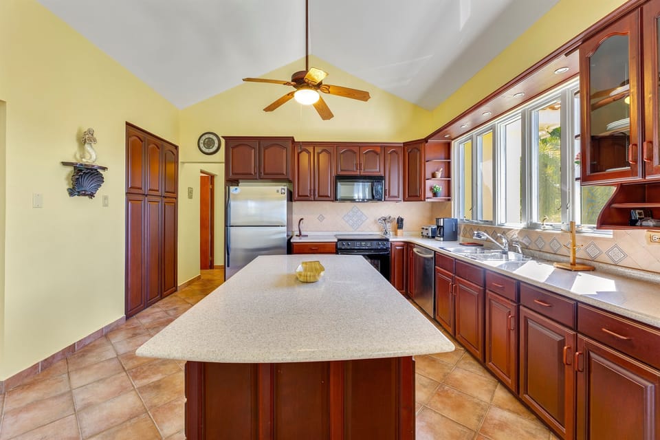 Upstairs kitchen
