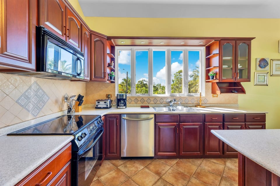 Upstairs kitchen