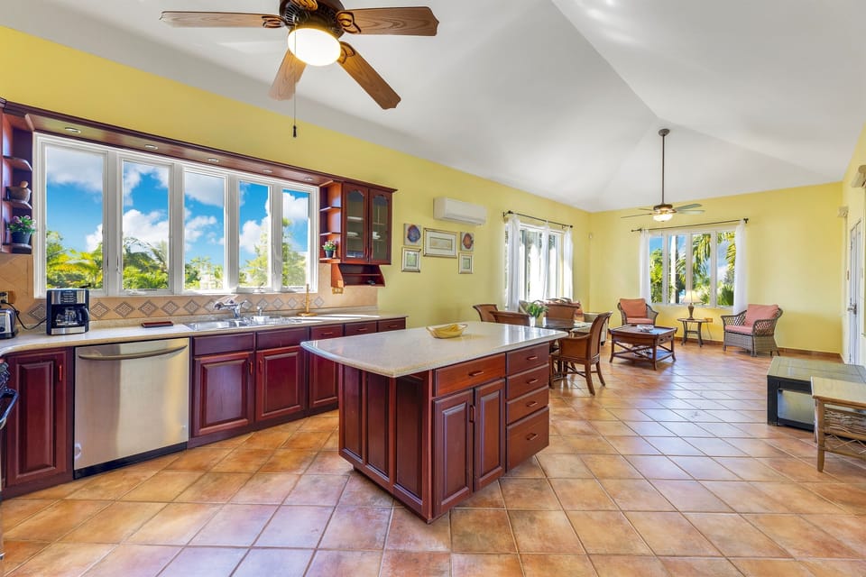 Upstairs kitchen