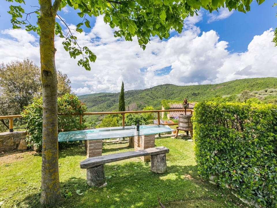 Cloud, Plant, Sky, Outdoor Bench, Green, Botany, Natural Landscape, Highland, Wood, Mountain