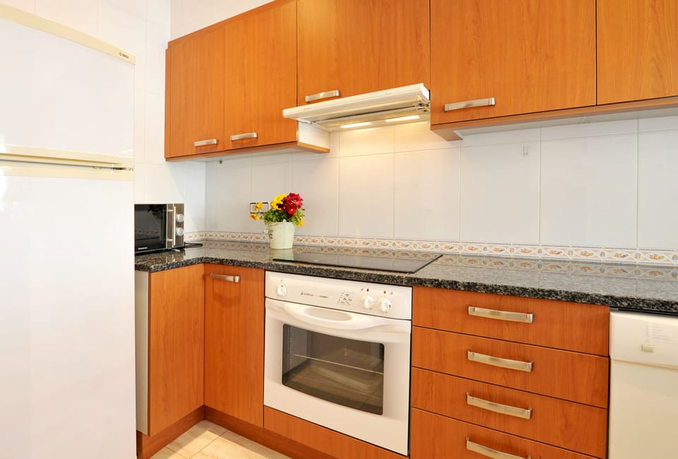 kitchen in holiday home