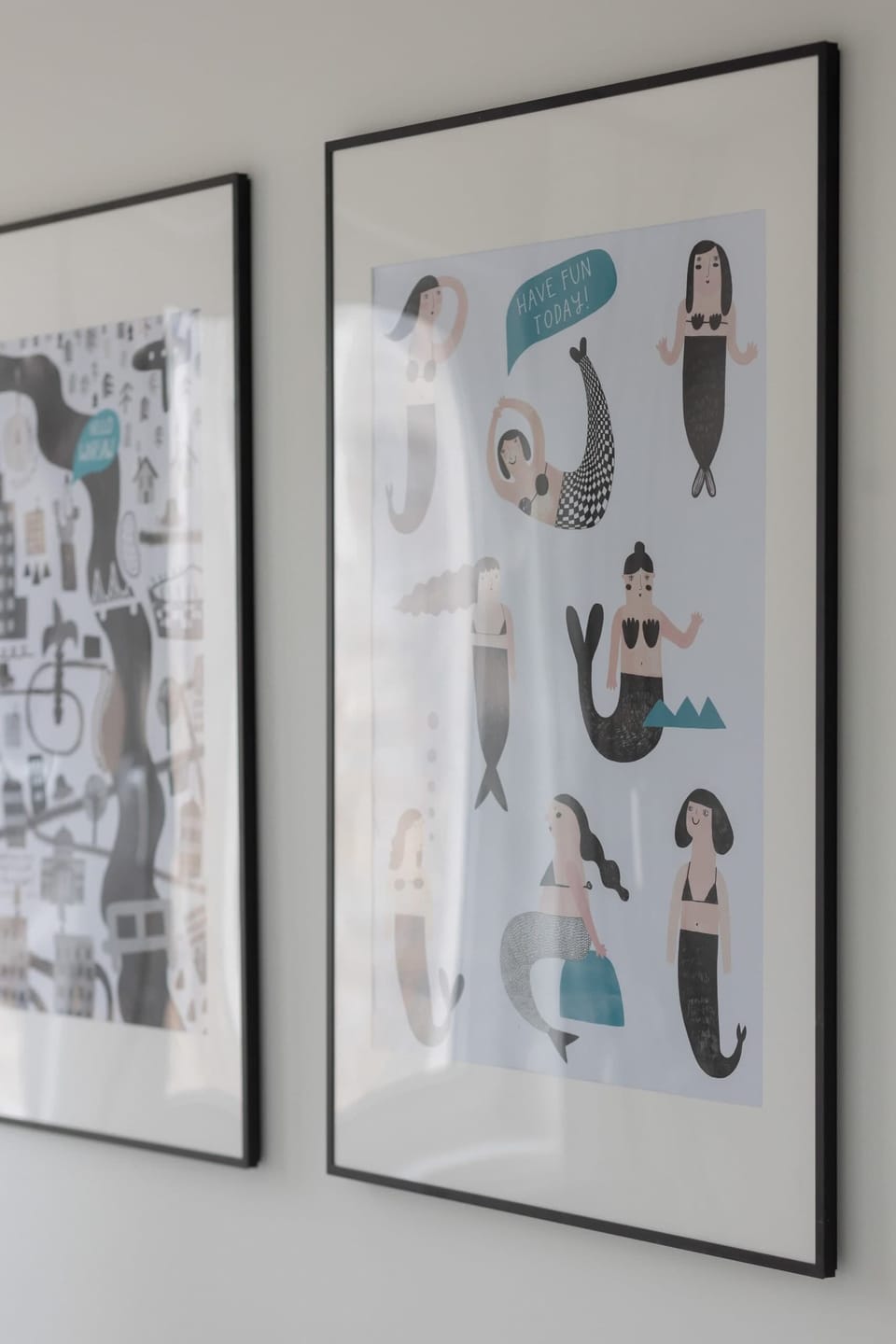 Decorative details in the apartment. 