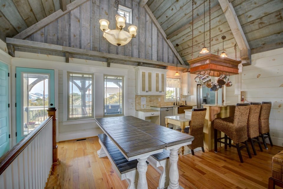 First - Kitchen and Dining Area