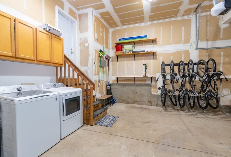 Laundry and Bikes