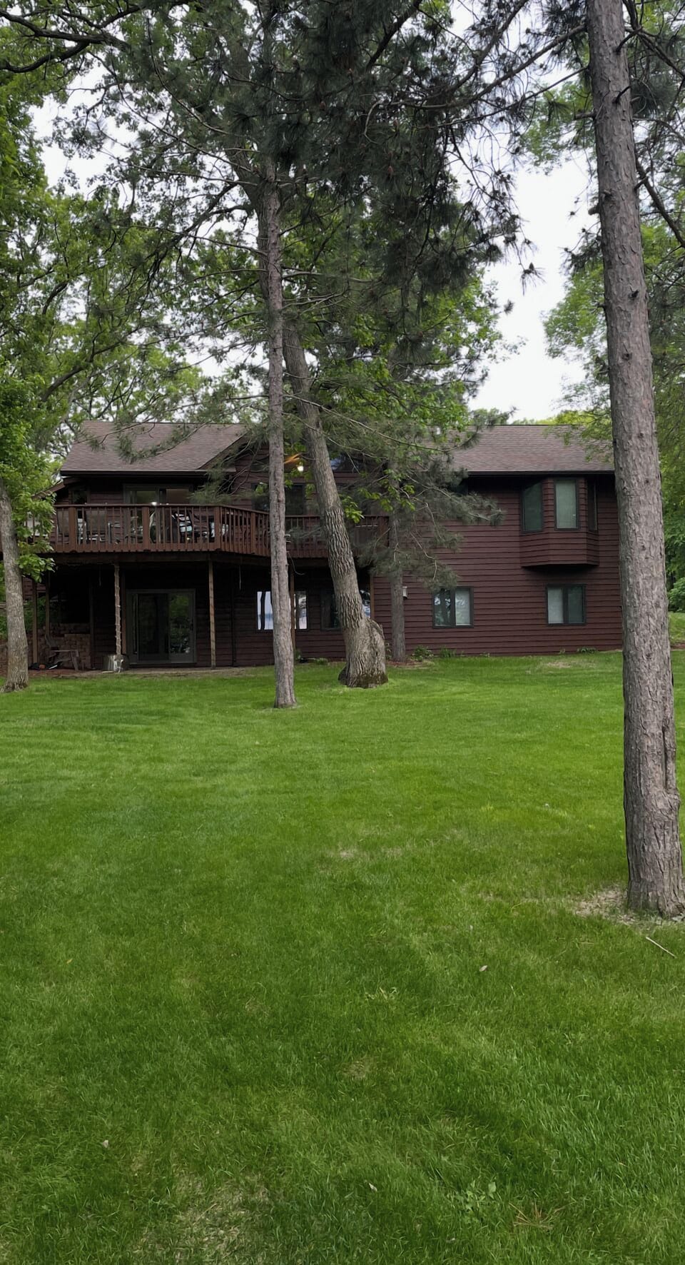 Huge, shady yard perfect for yard games and letting the kids run and play.