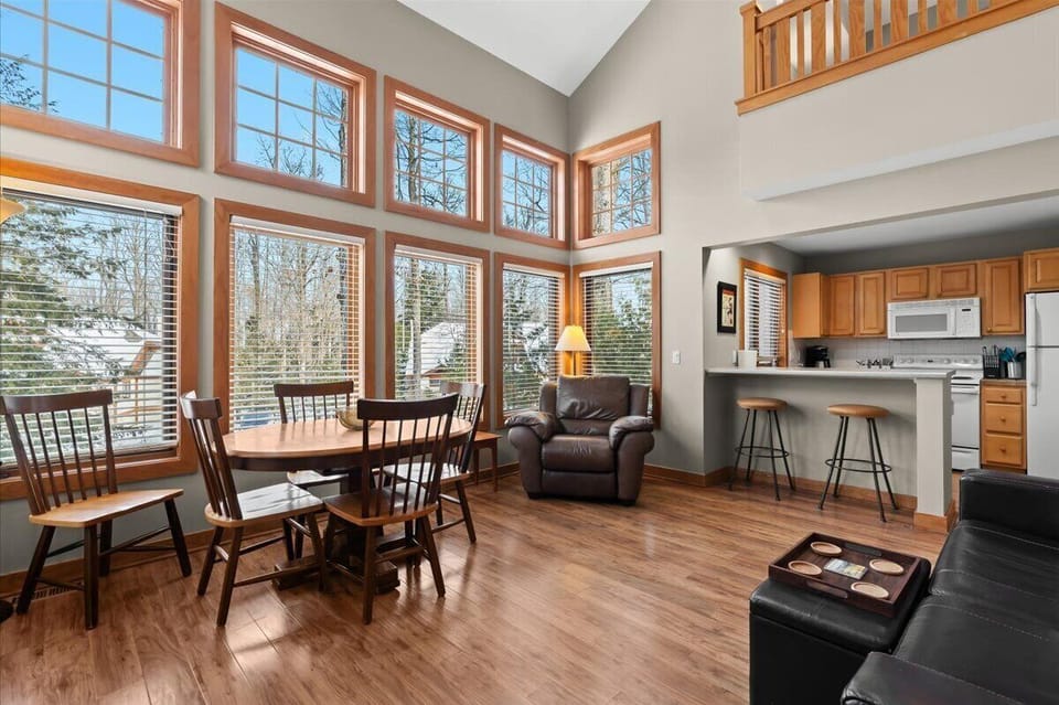 Living room and kitchen main level