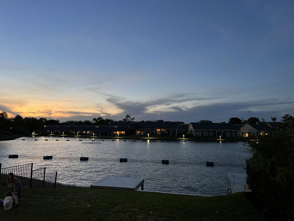 Sunset on the lake!