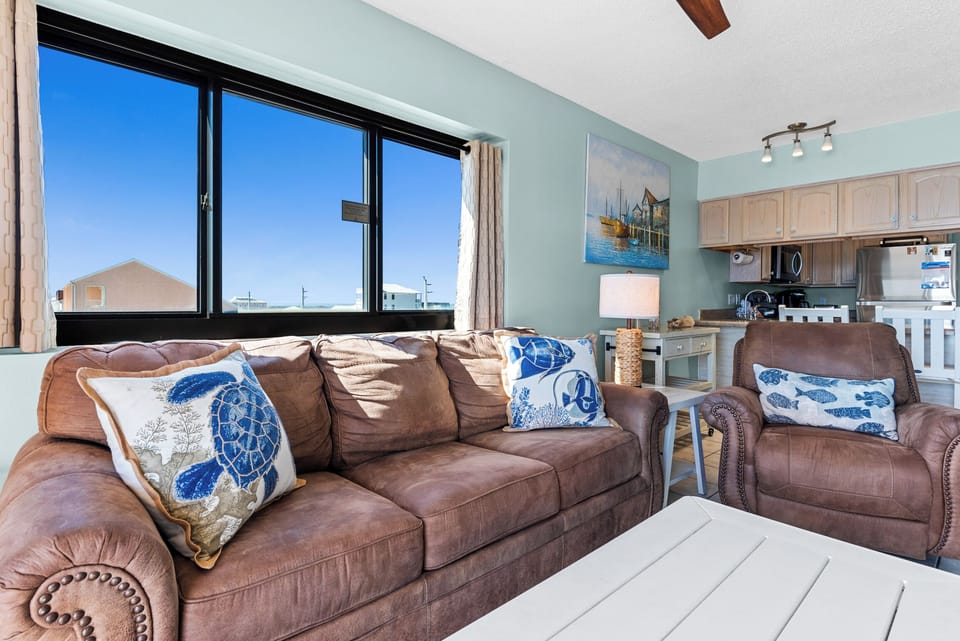 Comfortable living room seating