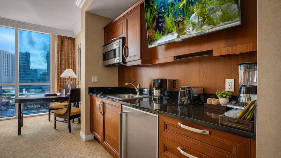 Fully equipped kitchenette to make your stay even more convenient.