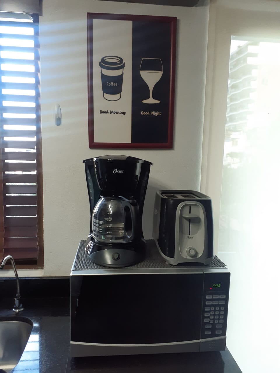 Drinking water filter, Coffee maker and Toaster