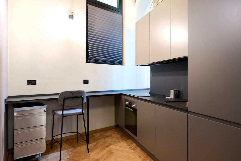 Basic Loft, 1 Double Bed | Private kitchen | Fridge, oven, stovetop, dishwasher