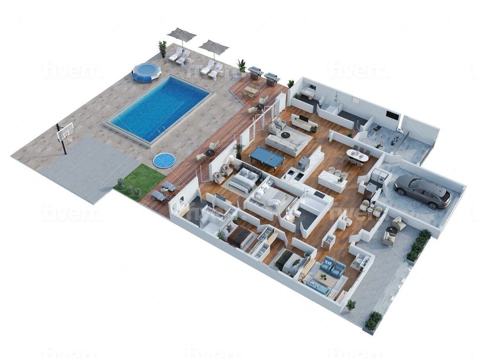 Full home 3-D layout