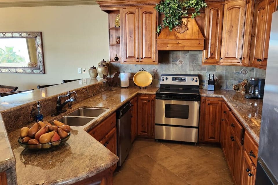 Spacious kitchen