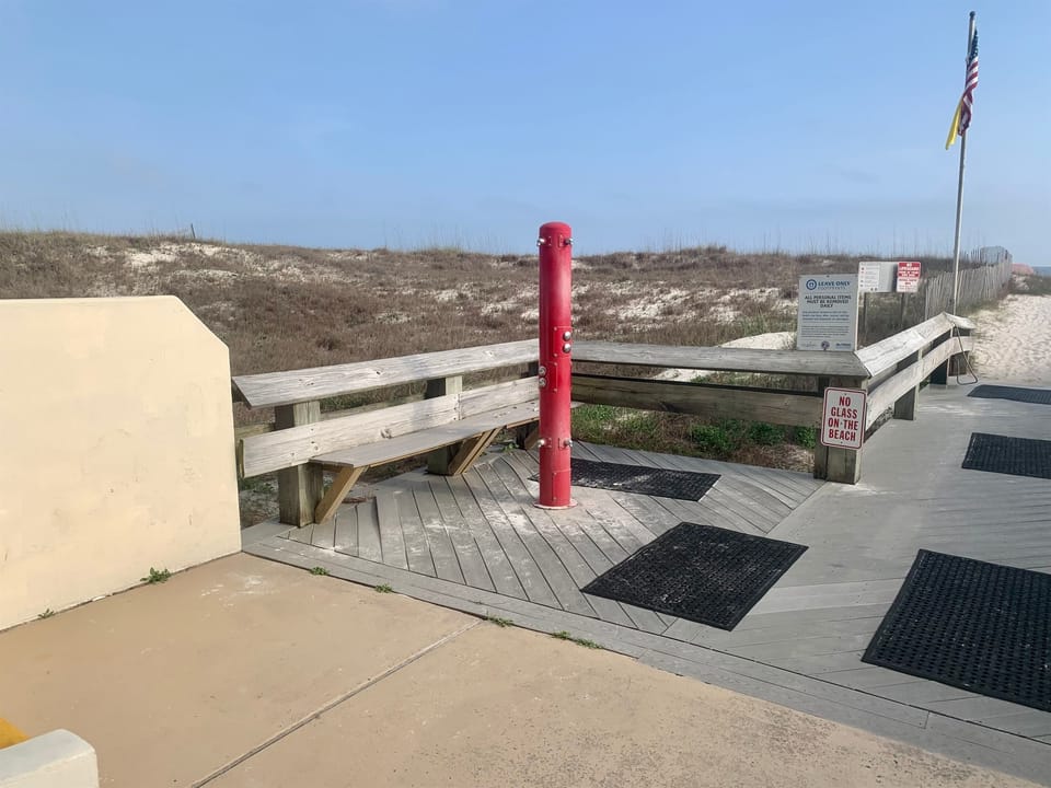 Shower At Beach Access